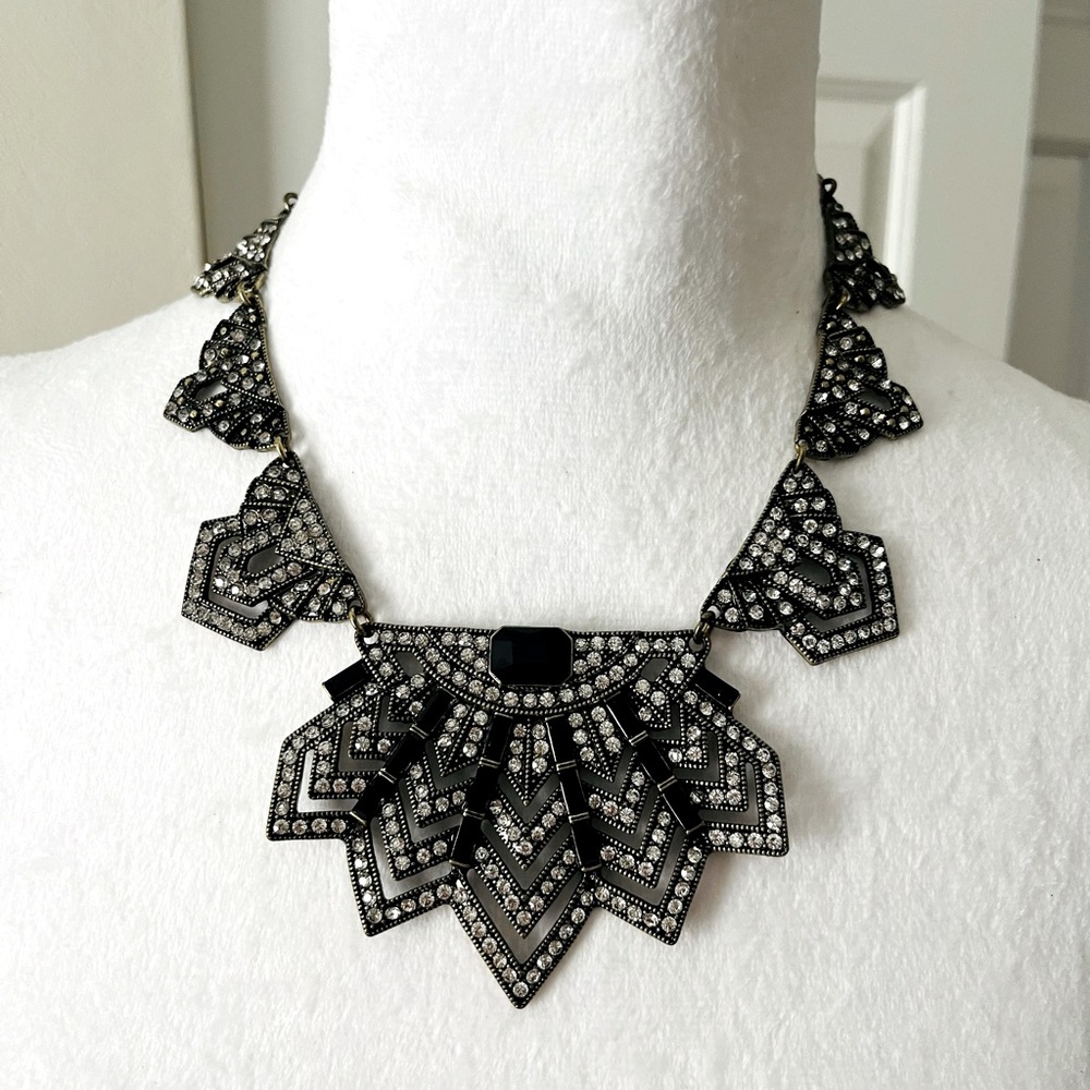 Stunning Aztec Statement Necklace - image 1